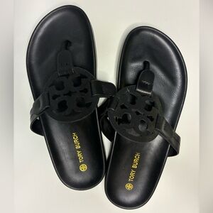 Tory Burch Women’s Miller Cloud Sandal in black never worn